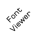 font viewer thumb